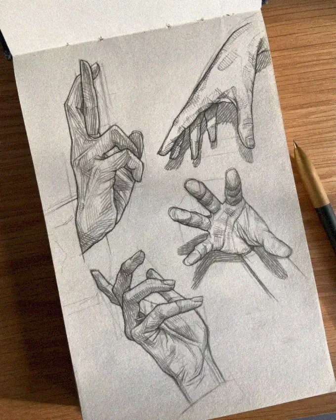 30+ Inspiring Hand Pen Drawing Ideas to Ignite Your Creativity