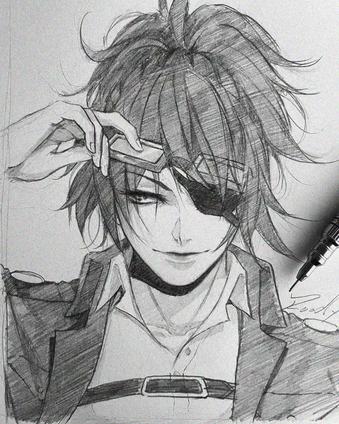 20+ Incredible Pencil Anime Drawings to Spark your Creativity