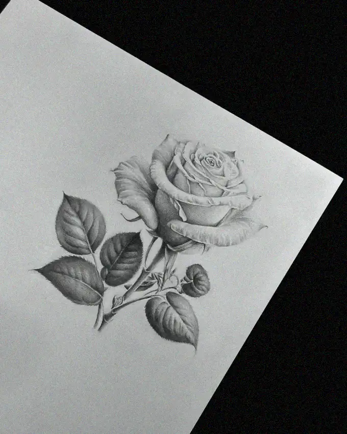 Shadows and Petals: A Pencil Odyssey
