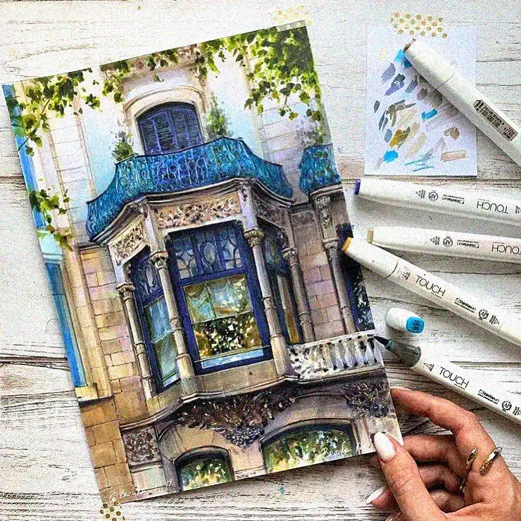 Behind the Detail: Architectural Art in Hand
