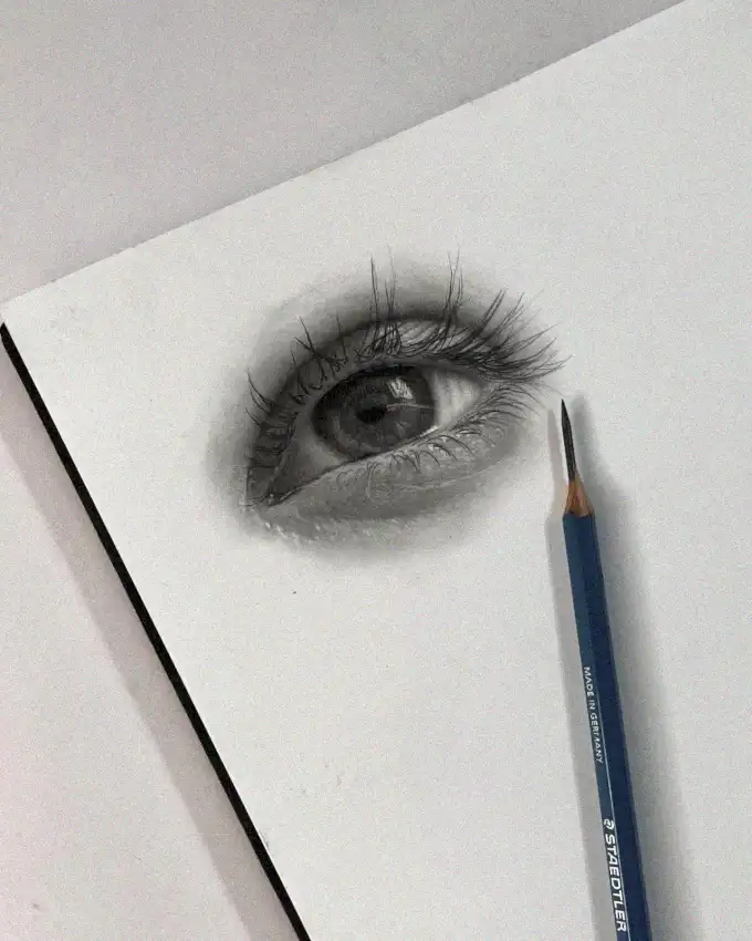 Artful Realism: The Human Eye Unveiled