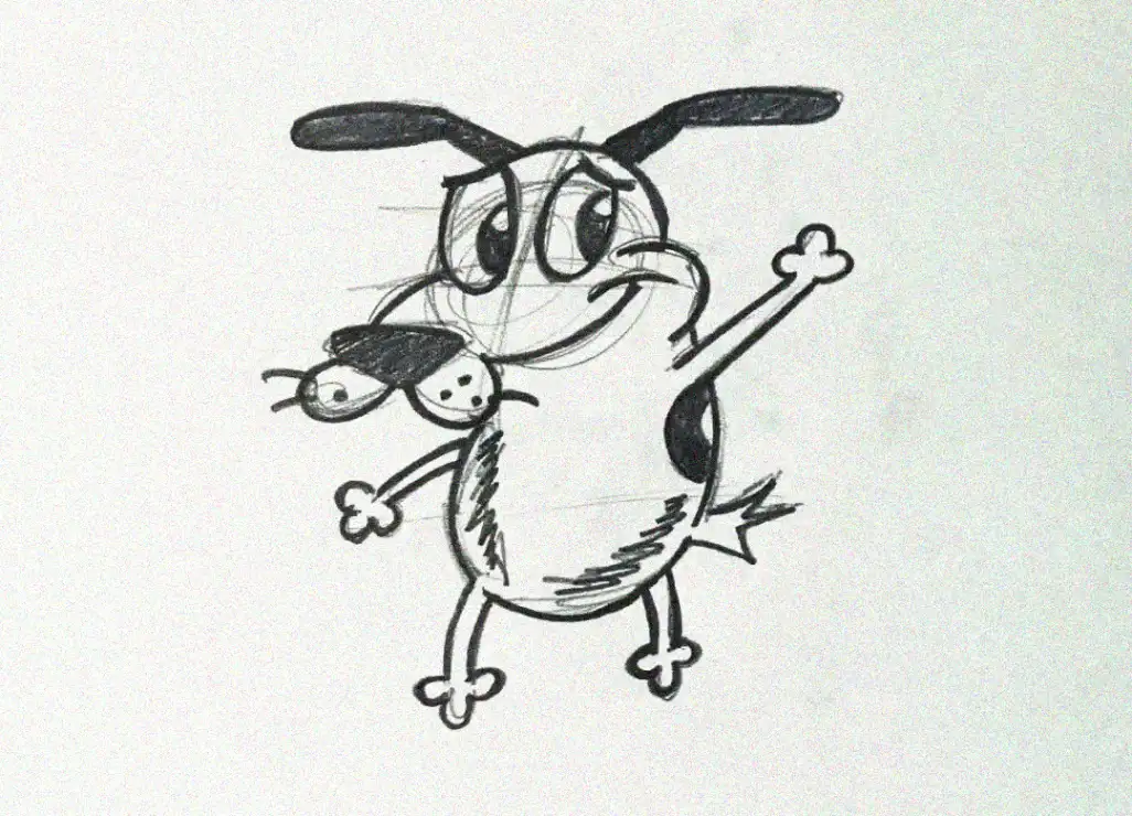 Whimsical Pup Strikes a Pose