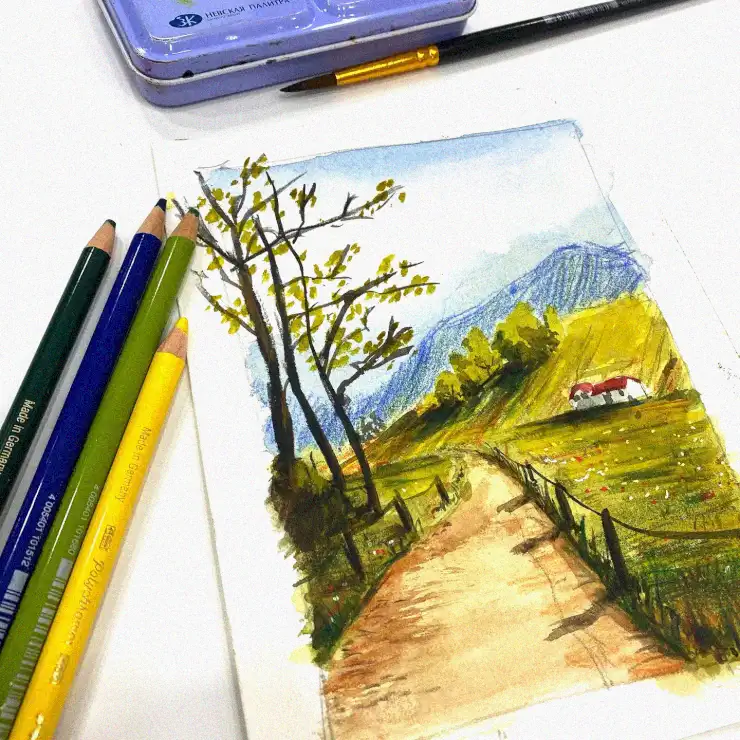 Artistic Rendezvous in Rural Tranquility