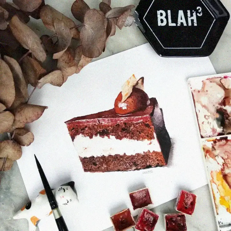 Artistic Flourish in Sugary Delights