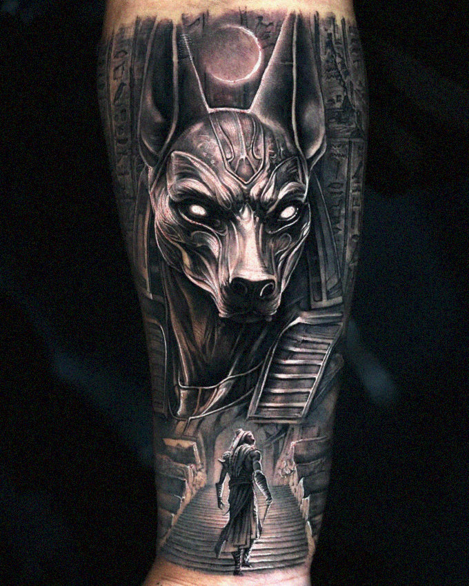 Anubis Reigns in Ancient Tattooed Tale