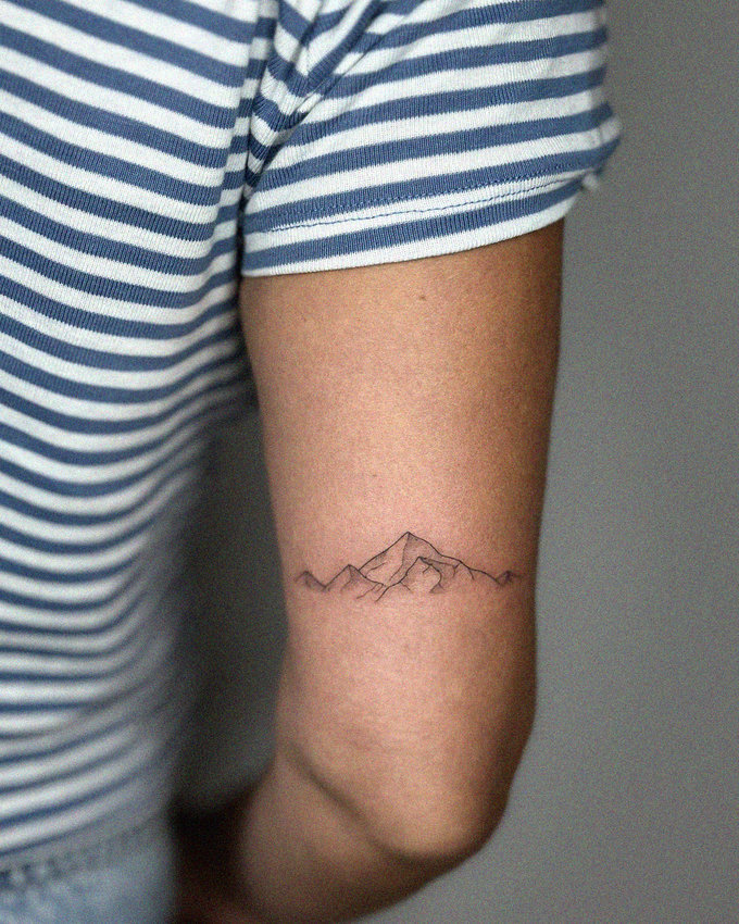 Stripes and Peaks: A Minimalistic Journey