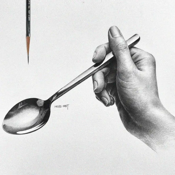 Spoon Grasp: Artistry Beyond Sight