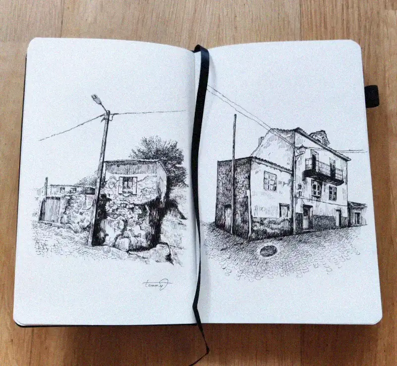 Deterioration Depicted in Pen and Paper