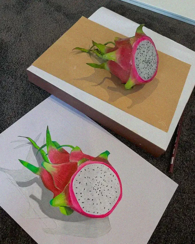 Dragon Fruit Duo - From Art to Reality
