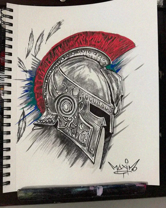 Sketchbook Chronicles of the Plumed Helmet