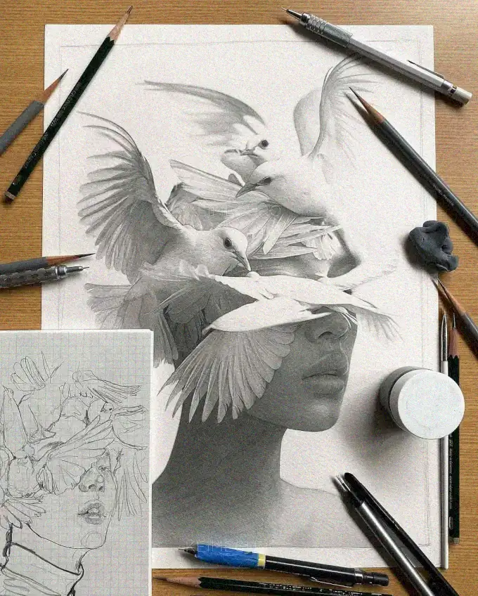 Doves in Flight: An Artist's Journey