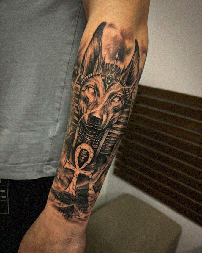 Wolf Mechanica - A Fusion Tattoo Tale