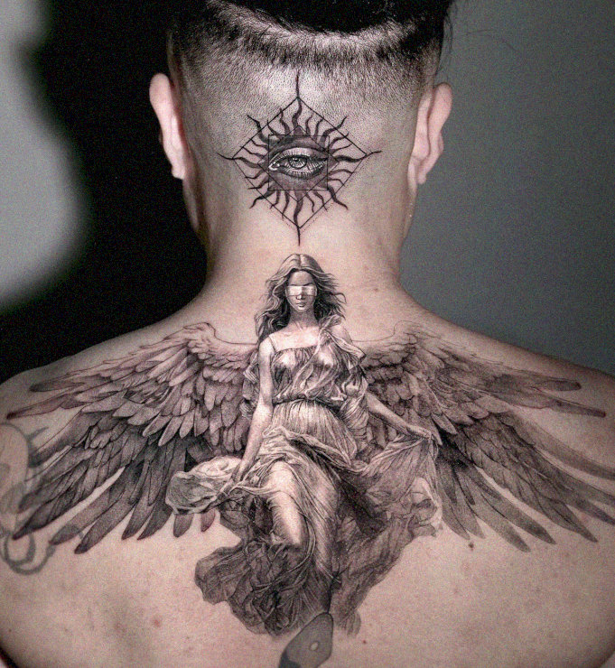 Guardian Angel Veiled in Geometric Secrets