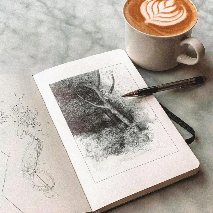 Sketch Delight at a Morning Brew