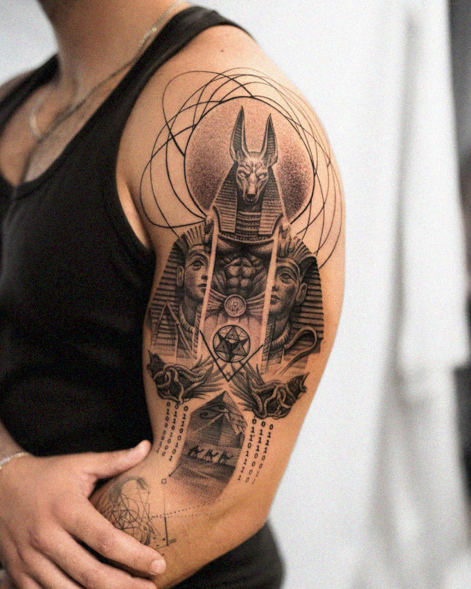 Mystical Intricacies: An Occult-Inspired Tattoo