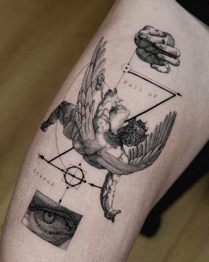 Angelic Ink: A Masterpiece on Skin